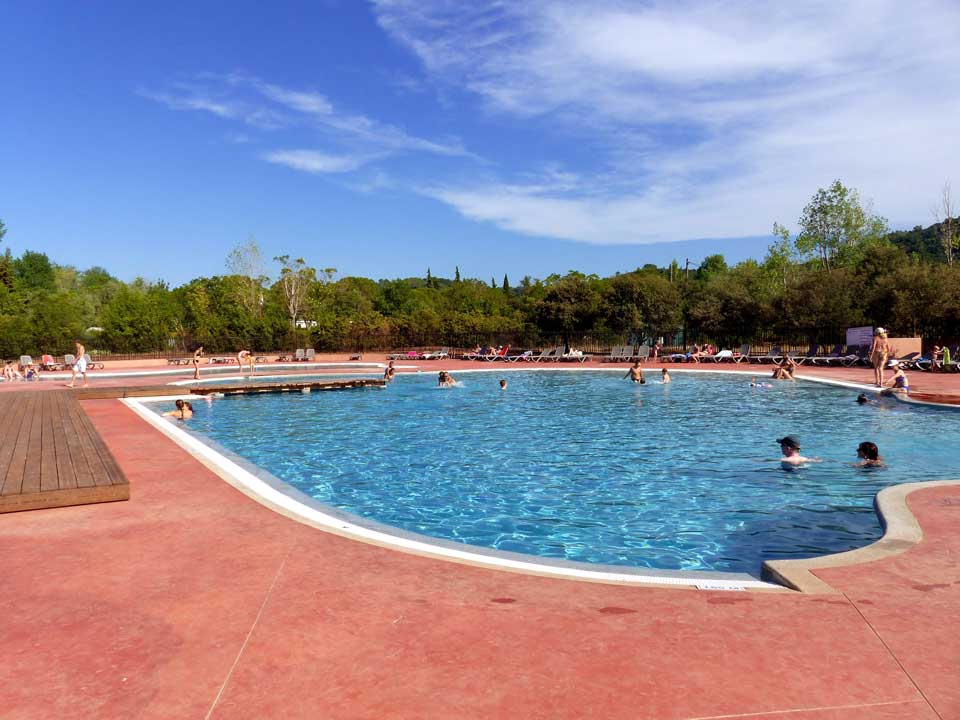 camping avec parc aquatique Clermont l'Herault