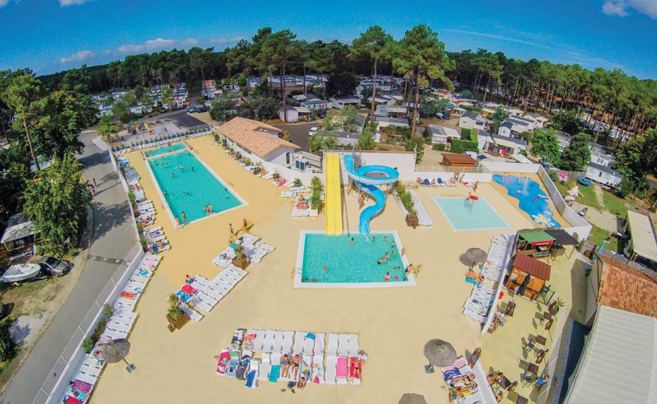 camping avec parc aquatique Lège-Cap-Ferret