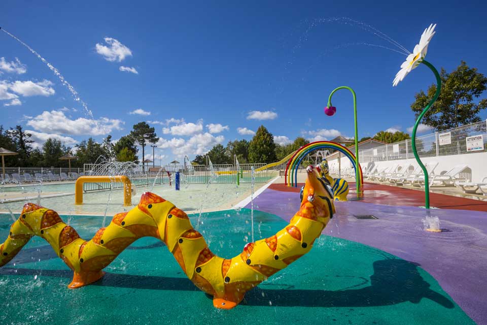 camping avec piscine Parentis-en-Born