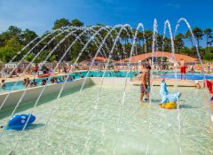 camping avec espace aquatique Seignosse