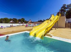 camping avec toboggan aquatique Capbreton