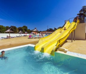 camping avec toboggan aquatique Capbreton