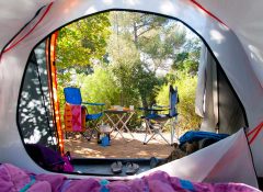 emplacement camping Mimizan Lac