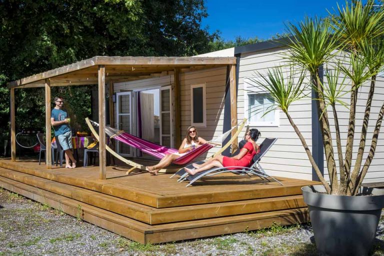 Location mobil home Capbreton Mobilhomes pour 2 à 7 pers