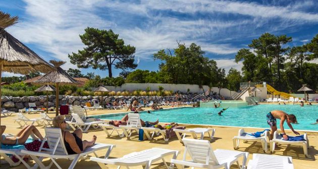 Camping avec parc aquatique dans le sud